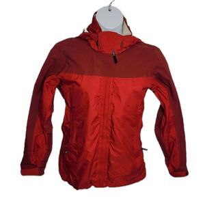MARMOT jacket burgundy red precip‎ eco packable coat M